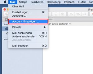 email beenden